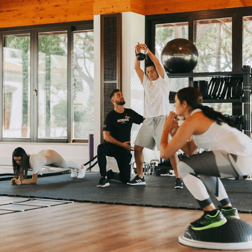 treino de circuito alunos personal training